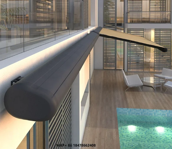 

High Quality Electric Outdoor Patio Cassette Style Retractable Awning Electric Toldo