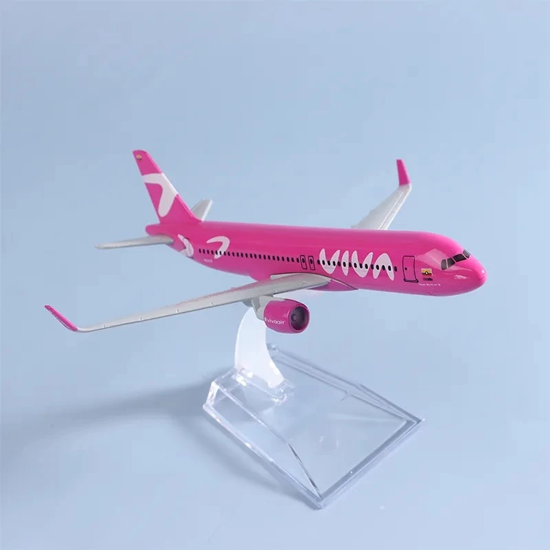 1:400 16cm Columbia Airline A320 Aircraft Model Metal Aircraft Model Aviation Airbus Simulation Alloy Material Children's Toys