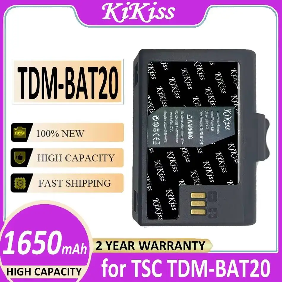 

For Tsc Tdm-BAT20 TDMBAT20 Long Lasting 1650mAh Battery