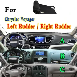 For Chrysler Grand Voyager RT RG PHEV Convertible Dashmat Dashboard Cover Instrument Panel Insulation Sunscreen Protective Pad