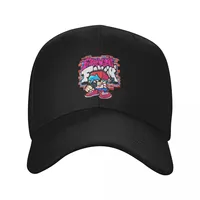 BoyFriend FNF. Brick Wall Baseball Cap Sunscreen Golf Women's Beach Visor Men's
