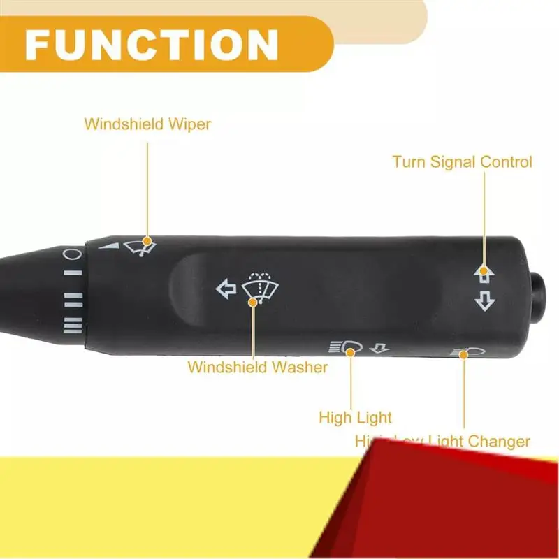 

Car Steering Column Turn Signal Switch Lever 6555400145 Multifunction Combination Switch For Mercedes-Benz Truck-M53K