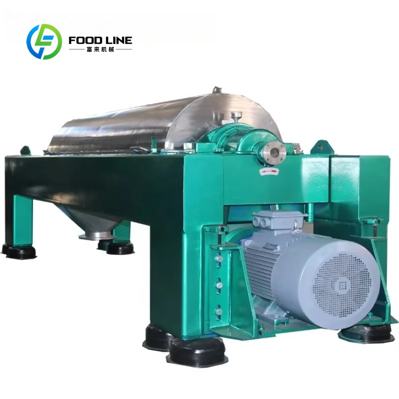 Customized Automatic Horizontal Decanter Centrifuge High Efficiency for Industrial Sludge Dewatering and Solid Liquid Separation