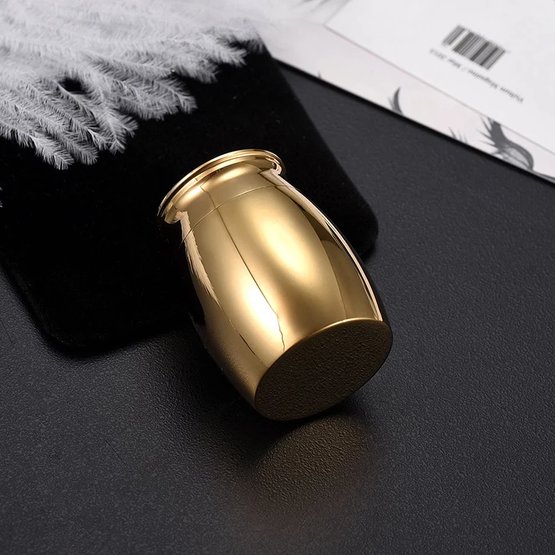 Small  Mini Cremation Human Ashes Holder Stainless Steel Memorial Keepsake Ash Funeral Urn For Pet Small Ashes For Dog Pet