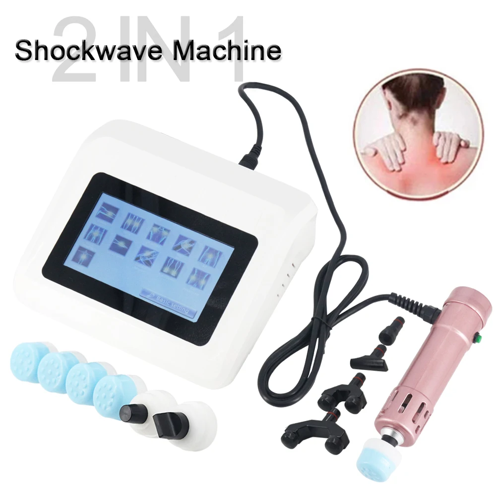 

Shockwave Therapy Machine ED Treatment Shoulder Pain Relief Massager 11 Heads Shock Wave Physiotherapy Equipment Home Use