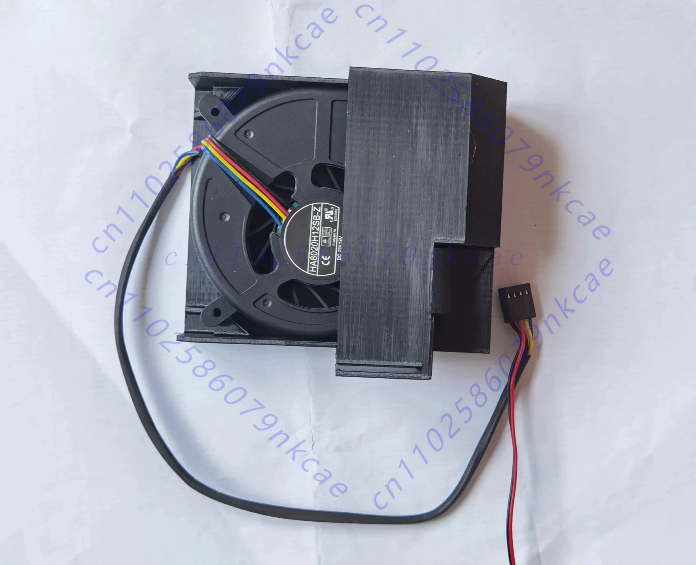 External Turbo Active Cooling Fan Radiator For Iluvatar ZK100 Inference Accelerator Card