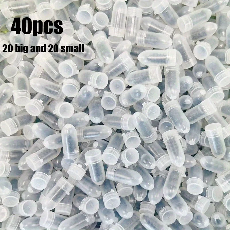 40Pcs 20 large + 20 small quick tire repair set, spiral tire repair nails, suitable for cars, motorcycles, bicycles