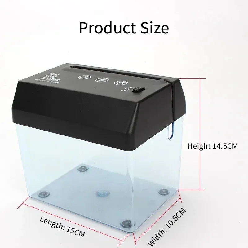 

Mini Paper ShredderPortable Mini Manual Hand-Cranked Straight Cutting Machine Paper Cutter Shredder For Paper