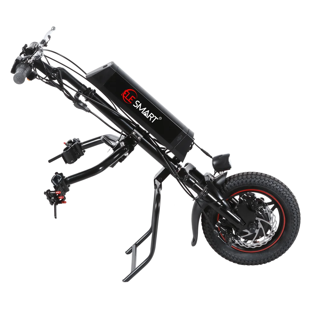 Coofull  12inch 36V 350W Electric Attachment Electric Handbike Wheelchair Handcycle Accessories Parts for Wheechair