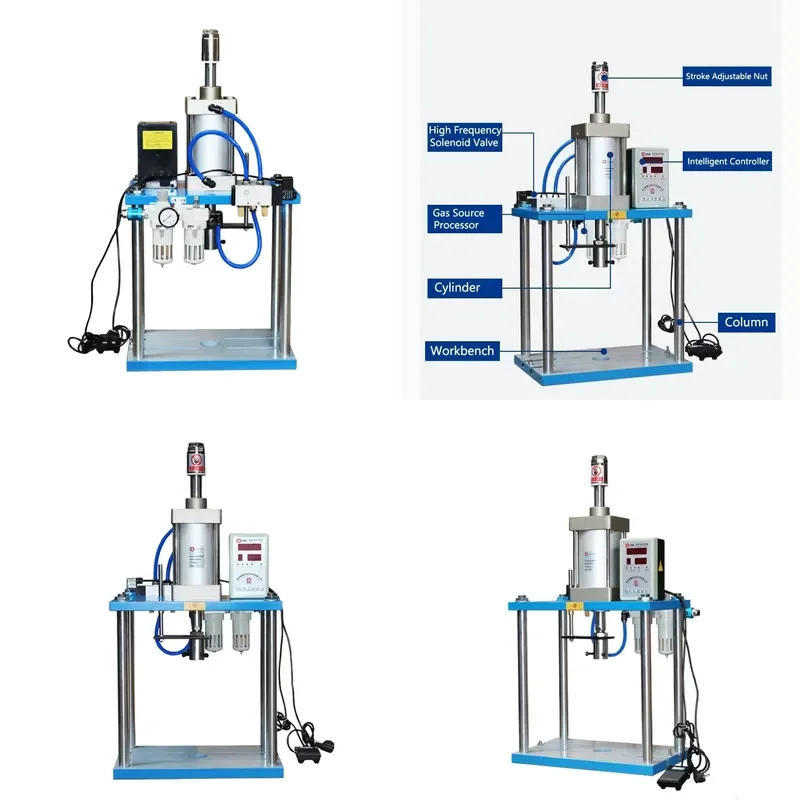 for Lower Power Consumption Compressed Air Press Machine C-type 1300kg Pneumatic Punching Machine Press