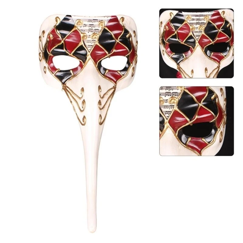 5asd nariz comprido face face máscara festa halloween máscara veneza máscara máscara máscara festas máscara para