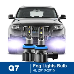 Ampoule antibrouillard avant LED pour Audi, accessoires de voiture, Canbus, Q7, 4L, 2010, 2011, 2012, 2013, 2014, 2015, 2 pièces