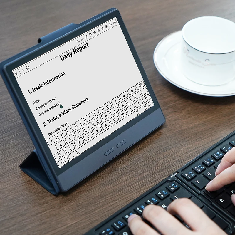 قارئ الكتب الإلكترونية Bigme B7، كتاب إلكتروني بشاشة حبر إلكترونية ملونة مقاس 7 بوصات، 300 نقطة في البوصة، نظام تشغيل Android14، 8 جيجابايت + 128 جيجابايت، تابلت ePaper مع مكالمات 4G