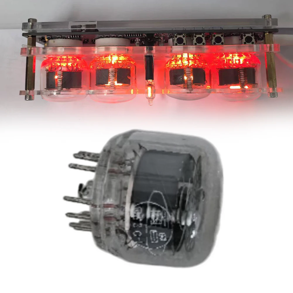 QS30-1、SZ-8、SZ3-1LED Lamp Tube Clock Glow Tube Clock Diy Retro Clock Module Creative DIY Steampunk Clock Accessories