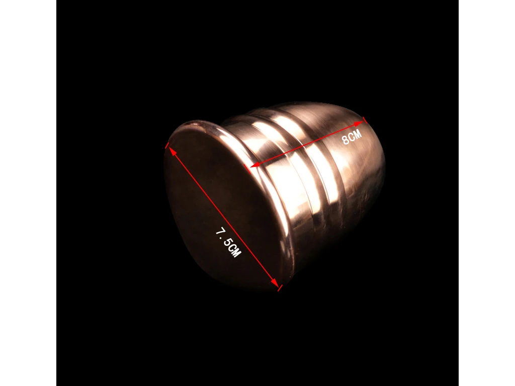 Copper Sealing Cup Magic Trick Cups and Balls Routine Close Up Magic Stage Illusion Gimmick Prop Professional Magician