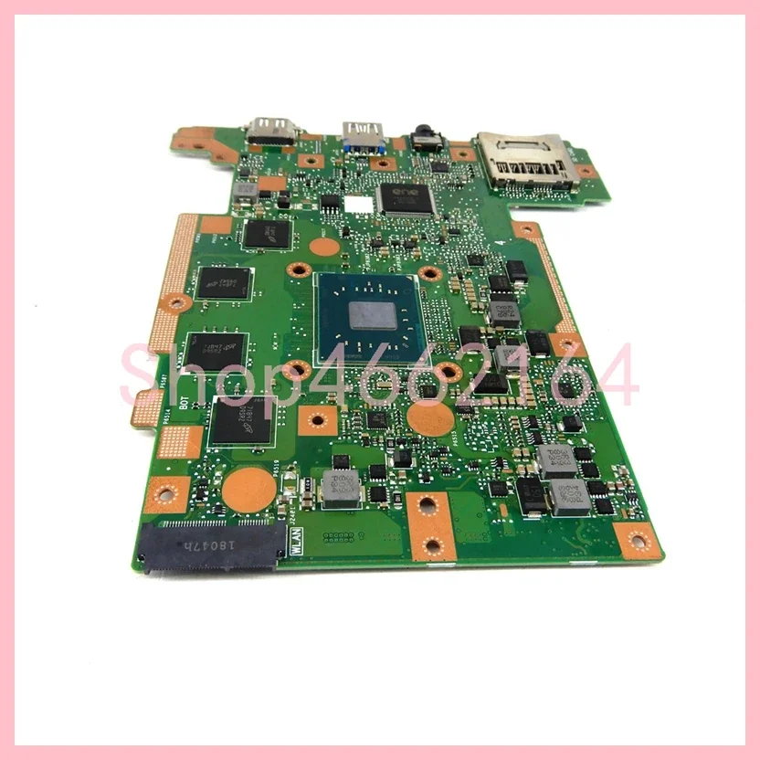 Image 7: E201NA avec processeur N3350U 4GB-RAM 32GB 64GB-SSD carte mère pour ASUS E201NAS E201NA E201N carte mère d'ordinateur portable 100% testé OK