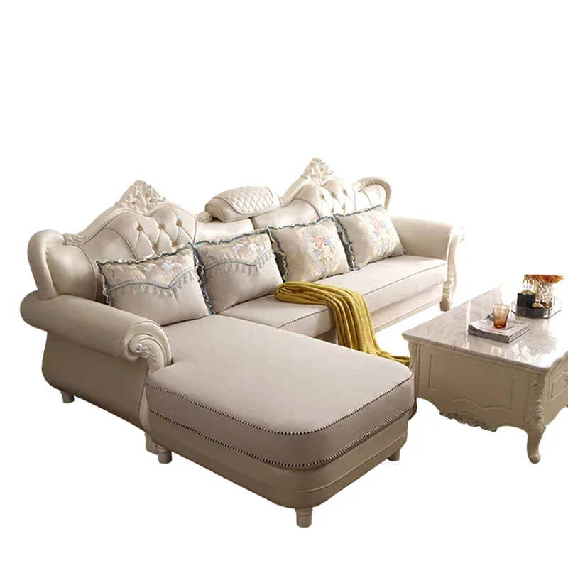 #Europe Daybed Lazy Sofas Large Cozy Modern Lounge Recliner Fancy Sofas White Armchair Woonkamer Banken Living Room Furniture
