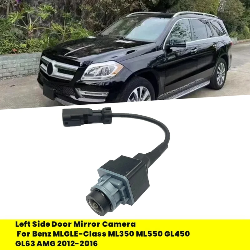 Left Side Door Rear View Mirror Camera A0009054202 For Mercedes-Benz ML/GLE-Class ML350 ML550 GL450 GL63 AMG 2012-2016