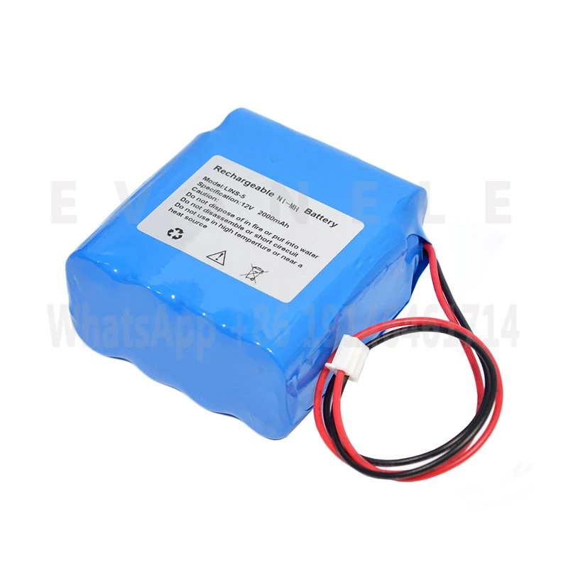 LINS-5 capacity 2000mAh 12v NI-MH battery, suitable for rennes LINS-5,LINZ-8A,Syringe Pump