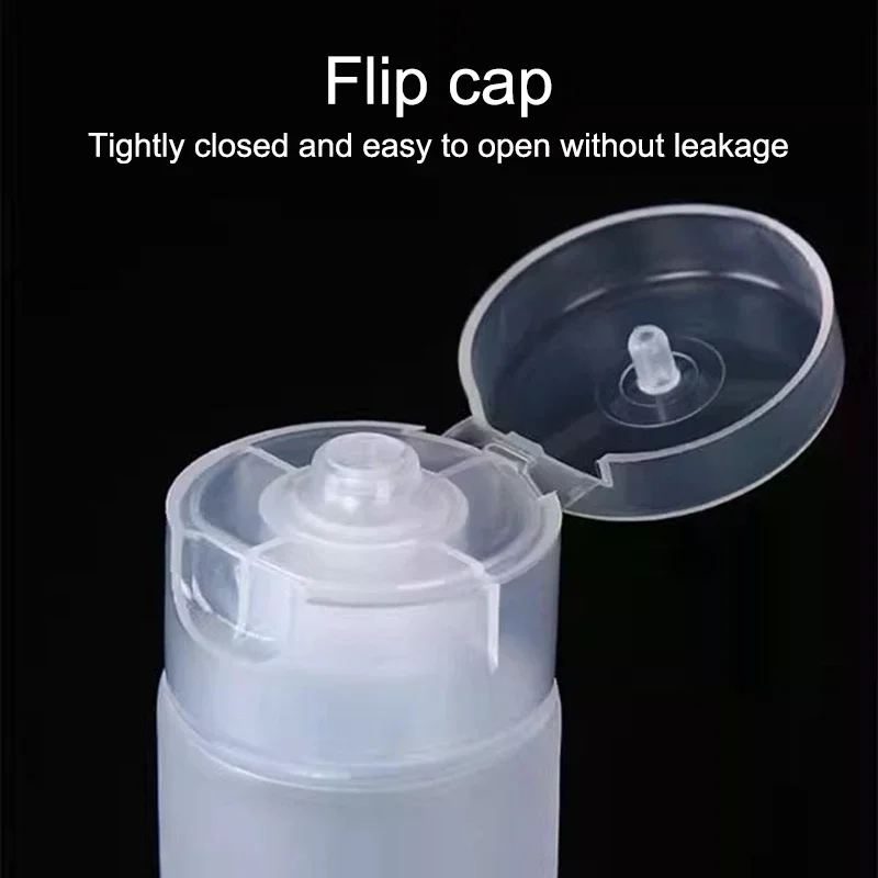 10 szt. Puste tubki do wyciskania 15ml-100ml, pojemniki PE na błyszczyk, butelki na próbki, tubki wielokrotnego użytku na błyszczyk, krem, pojemniki DIY