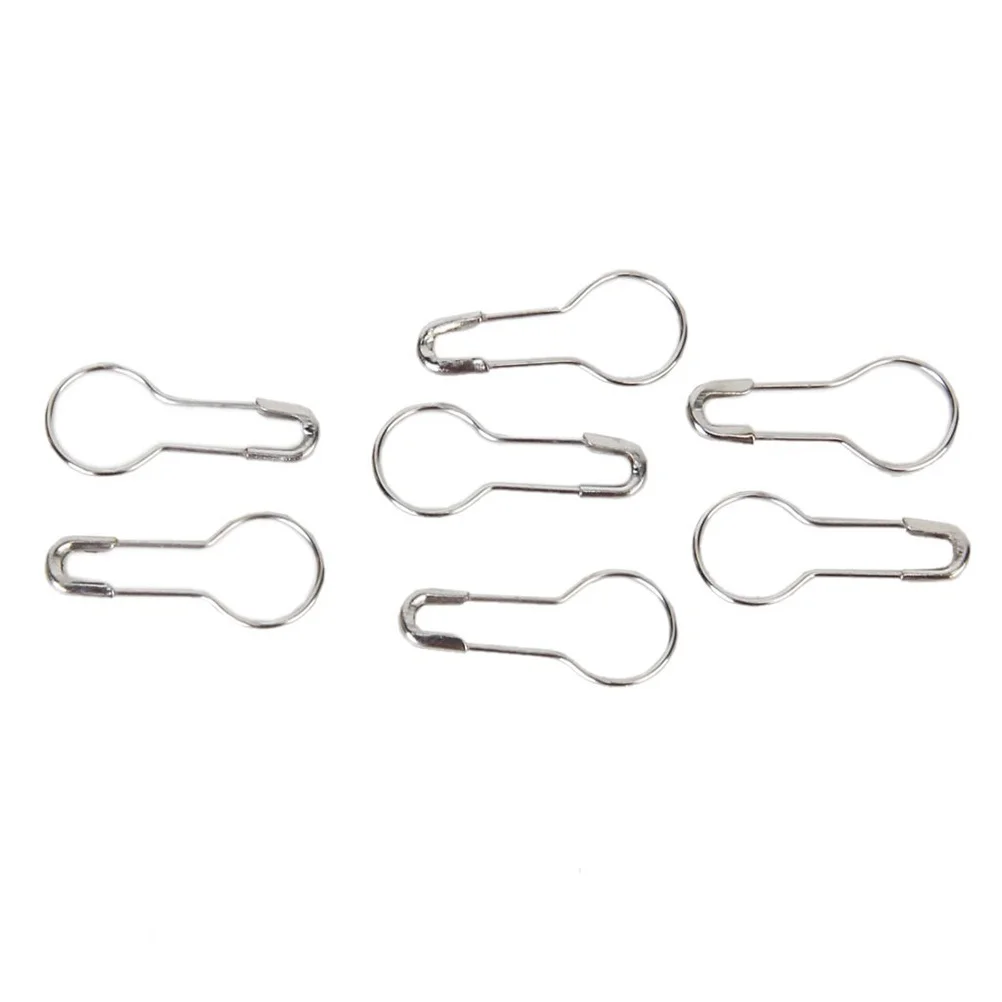 

1000pcs 21Mm Safety Pin Metal Bulb Gourd Pins For Diy Craft Clothing Knitting Stitch Marker Sewing Dressmaking Laundry