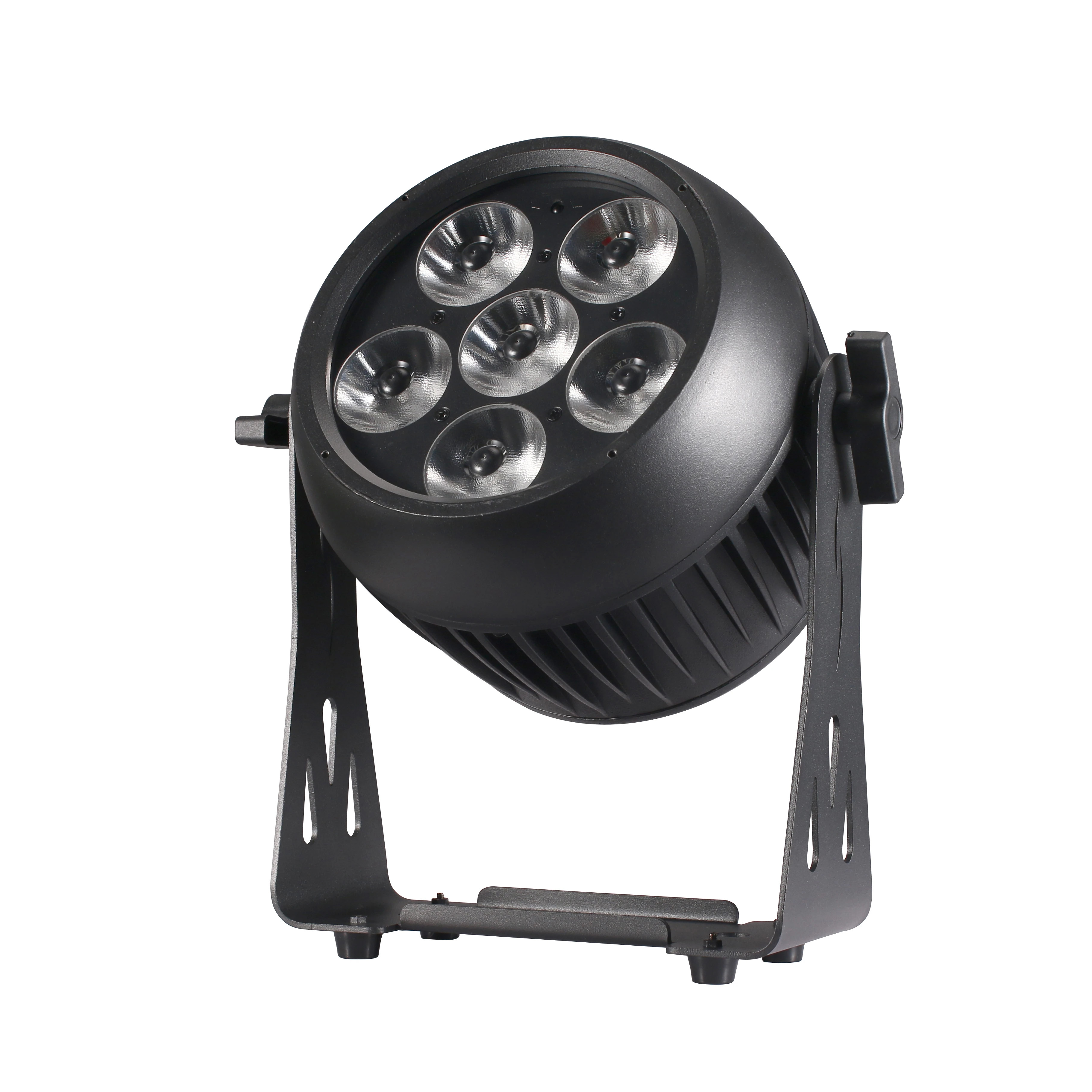 

Уличные беспроводные светодиодные прожекторы 6x20W RGBWA UV 6-в-1 на аккумуляторах, IP65, с управлением DMX512 для диджеев