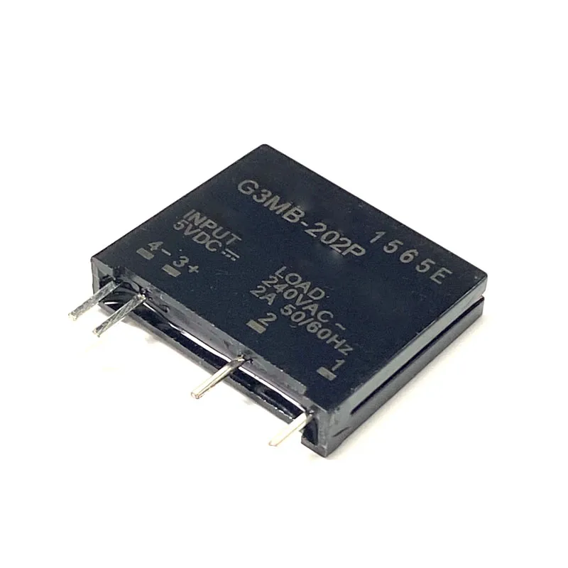 G3MB-202P-5VDC 4-Pin 2A 240VAC Solid State Relay G3MB-202P G3MB 202P DC-AC Relay Module