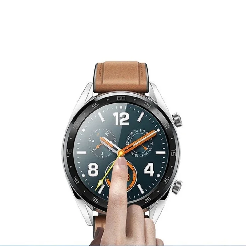 

Для Samsung Gear Sport Gear 2 3 4 Zero с защитой от царапин, твердость 9H, закаленное стекло, умные часы, защитная пленка для экрана HD TMOWUK