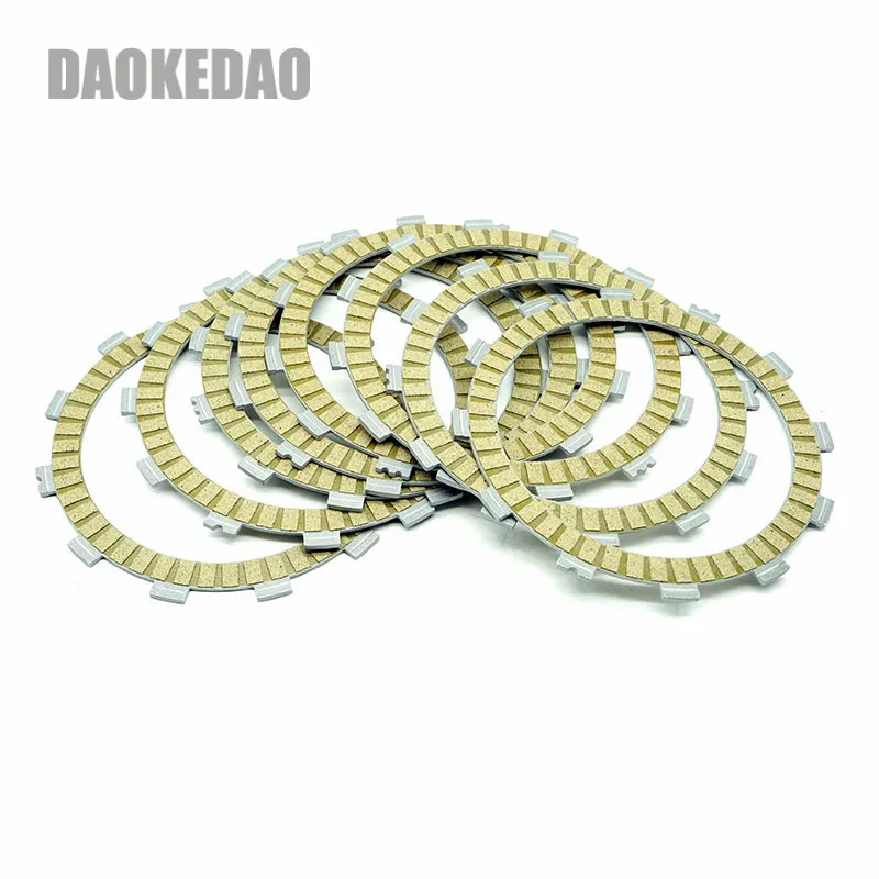 For Yamaha Virago 700 750 XV700/C/S 1984-1987 XV750/M 1981-1983 1988-1997 Clutch Friction Disc Plate Kit 8 Pieces Vintage Parts