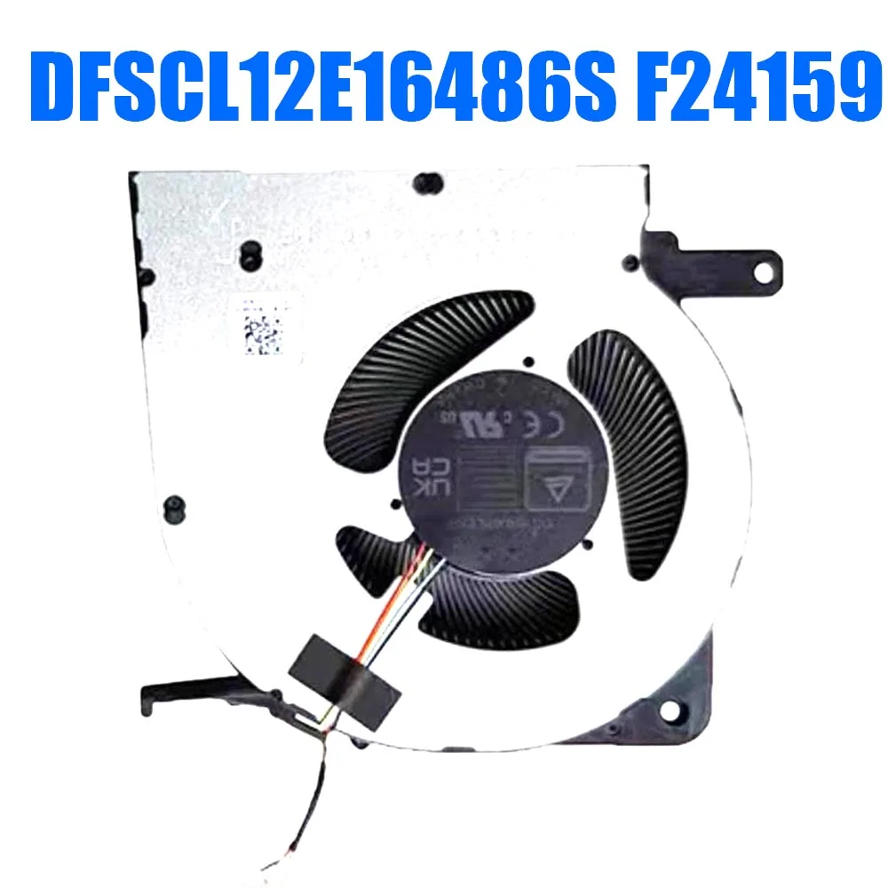 DFSCL12E06486S F24158 DFSCL12E16486S F24159 DC12V Laptop CPU+GPU Fan