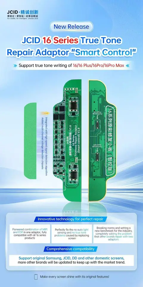 JC V1SE V1S Pro Programmer True Tone Board 12 13 14 16 17 Series