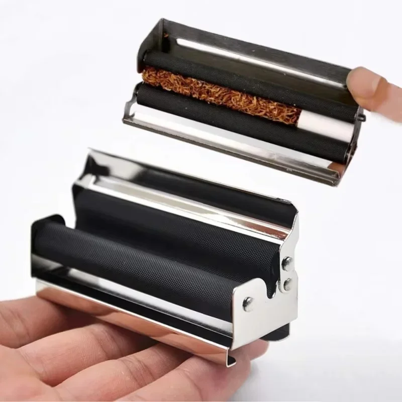 

New Portable 70/78/110 MM Mini Metal Manual Rolling Machine Paper Tobacco Hand Roller Cigarette Maker Gadgets for Men Gift