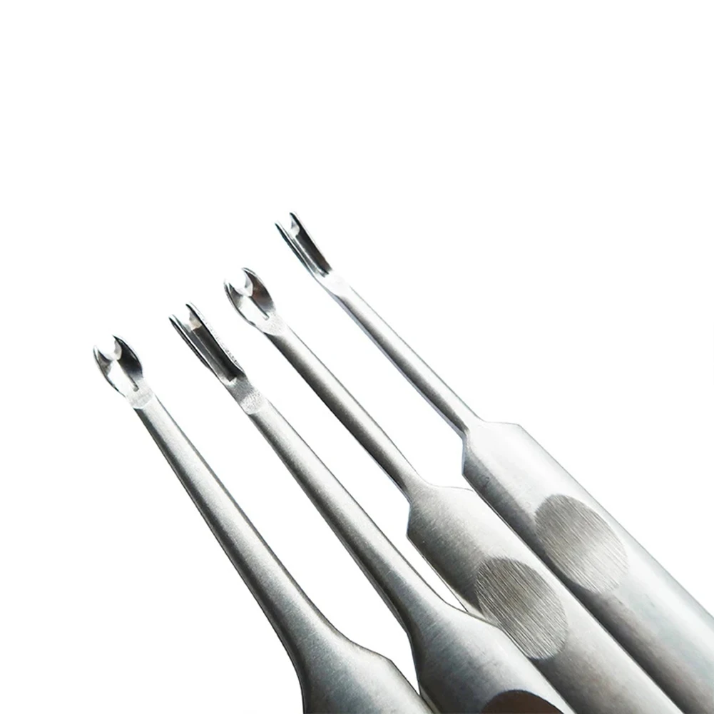 Leather Edge Beveling Tool U/V Style Groover Made from Stainless Steel for Craftsmanship and Finishing Leather