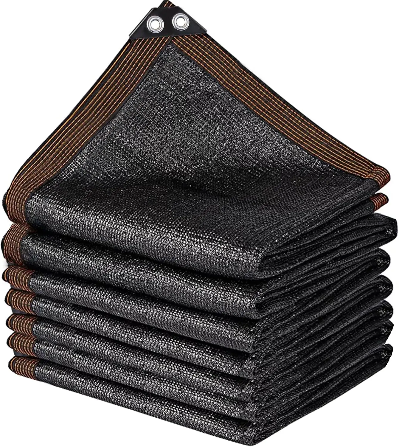 Black Shade Cloth 40%, 30x50 FT Mesh Tarp - Garden Shade for Greenhouse, Patio, Vegetables, Plants Cover and Chicken Coops, Sun Shade Net for Outdoor Protection with Reinforced Grommets