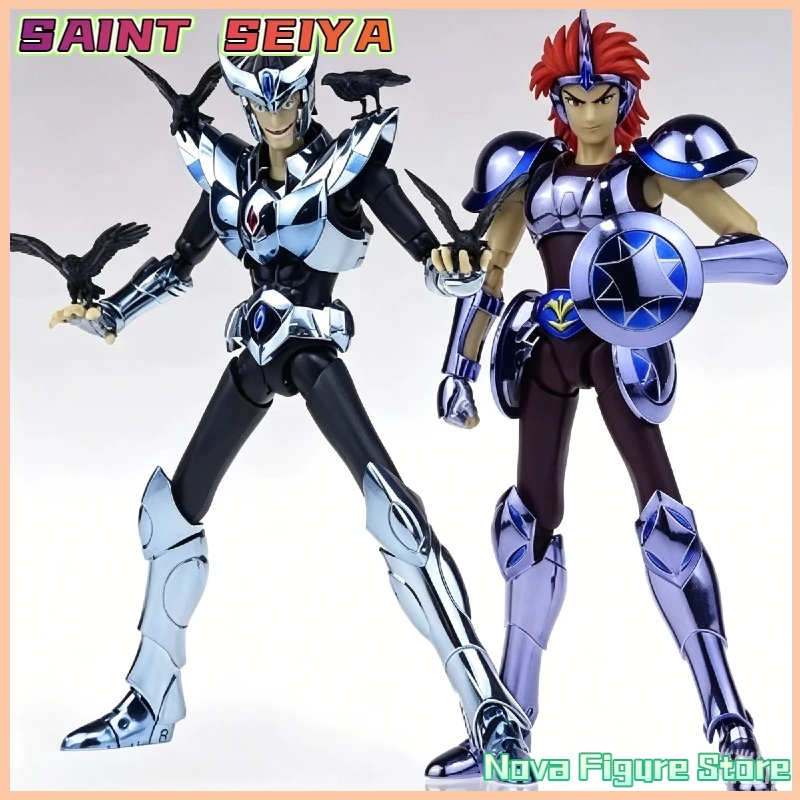 在庫あり聖闘士聖衣神話-ex-expressive-cs-コルバス-チャリオティア-セット-シルバーアクションフィギュアおもちゃコレクションギフト