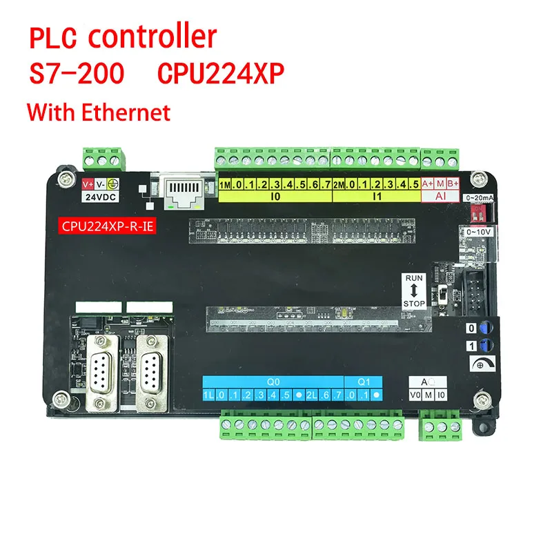 

CPU224XP-R-IE PLC controller CPU224xp industrial control board compatible S7-200 with Ethernet CPU226 programmable controller