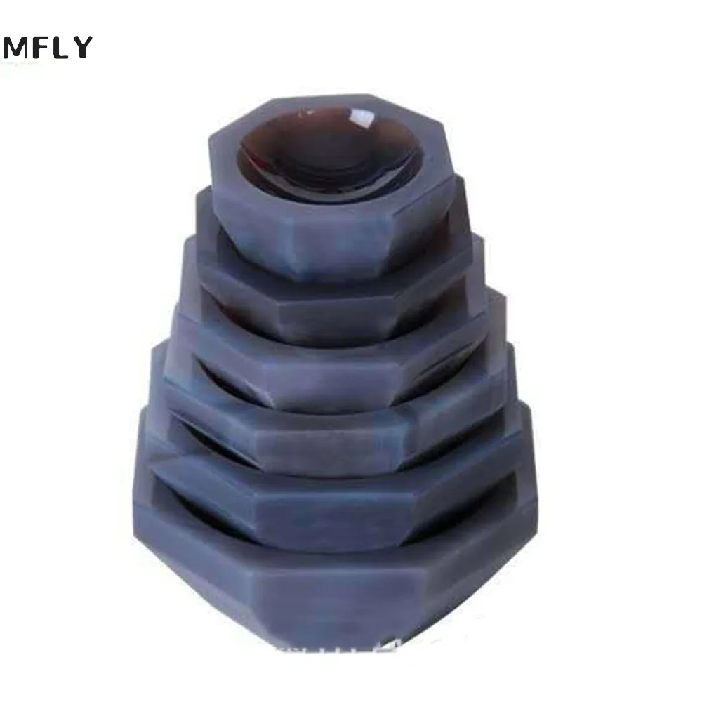 Natural Agate Mortar Comes with Matching Mortar Rod 30-90mm Inner Diameter Grinding Bowl