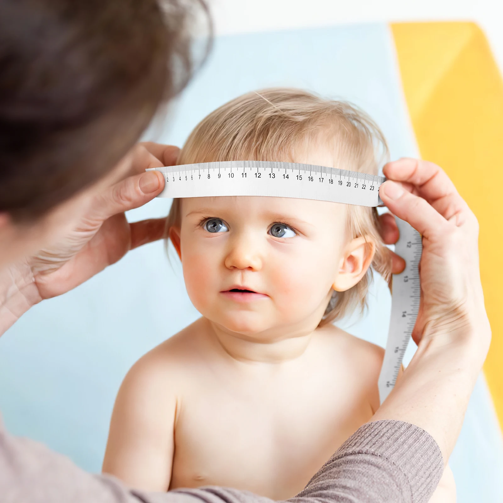 

100pcs Paper Measuring Tape 1M Kids Head Medical Wound Newborn Baby Disposable LeftToRight Accessories Instruments