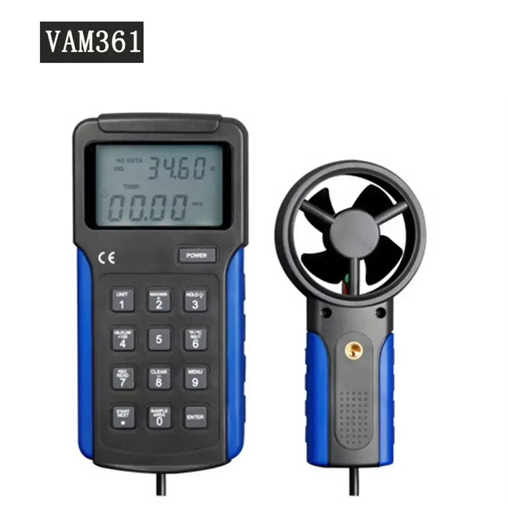 

forVam361 Anemometer Separate Handheld Wind Meter Digital Display Anemometer Accurate Measurement