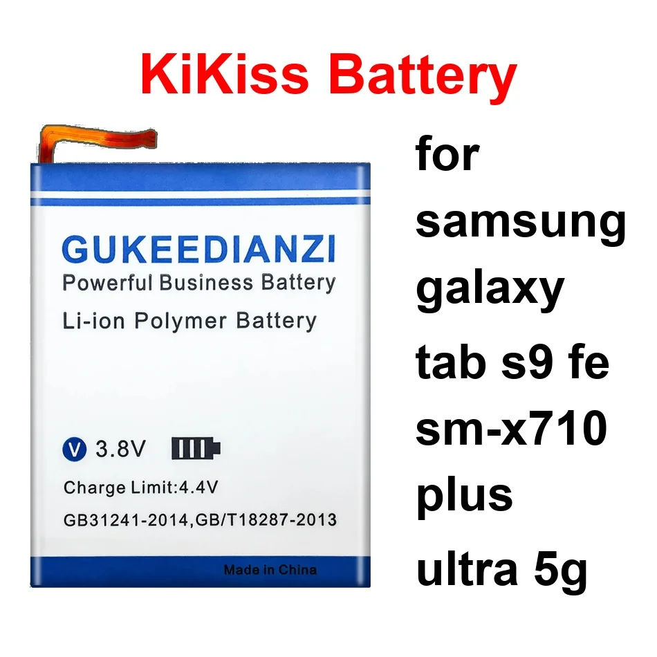

Tablet Battery EB-BX818ABY EB-BX516ABY EB-BX916ABY 8700-12000Mah For Samsung Galaxy Tab S9 FE SM-X710 Plus Ultra 5G