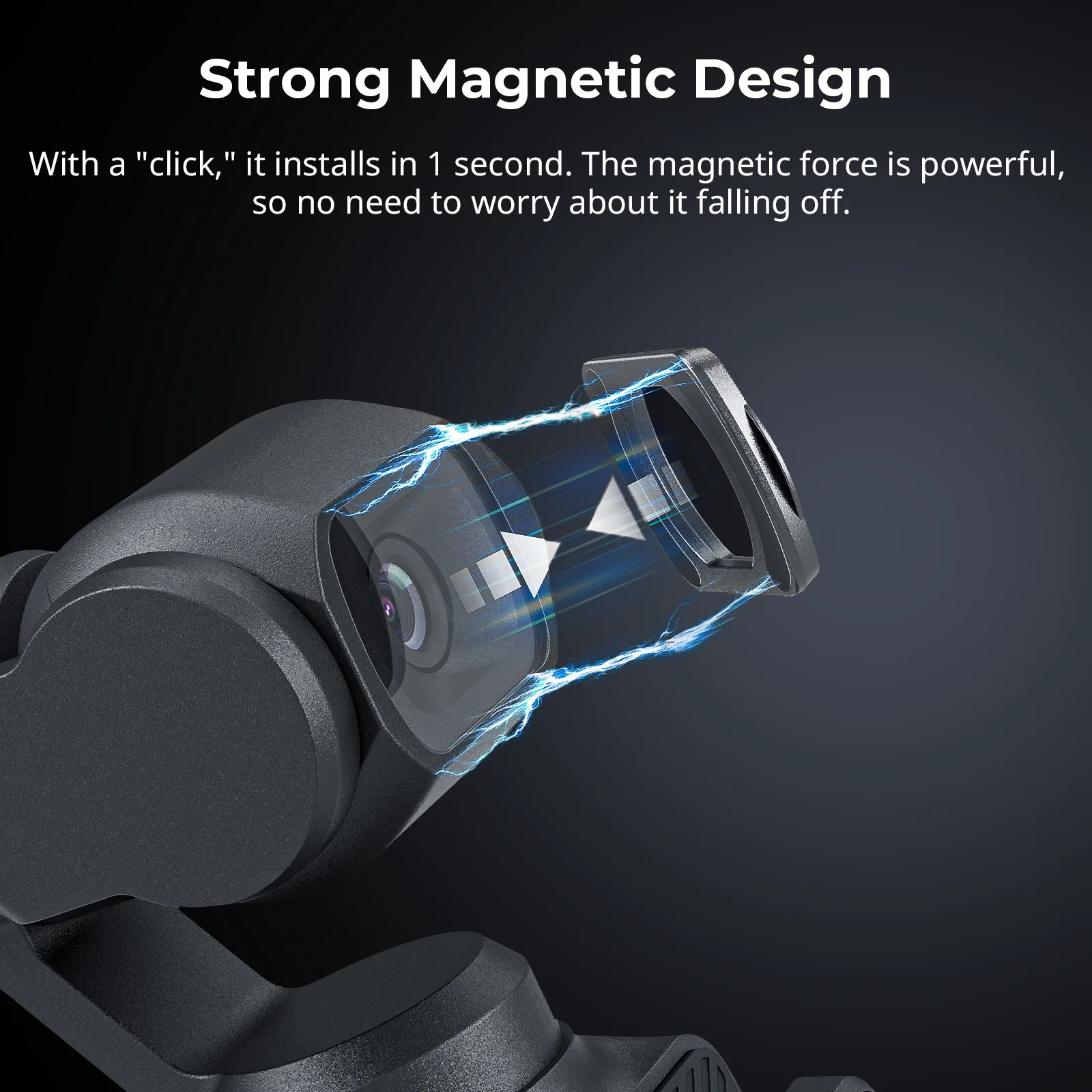 SmallRig ND Filter Set for DJI Osmo Pocket 3, for DJI Osmo Pocket 3 Gimbal, Magnetic Snap-on Installation for Quick Setup -4774