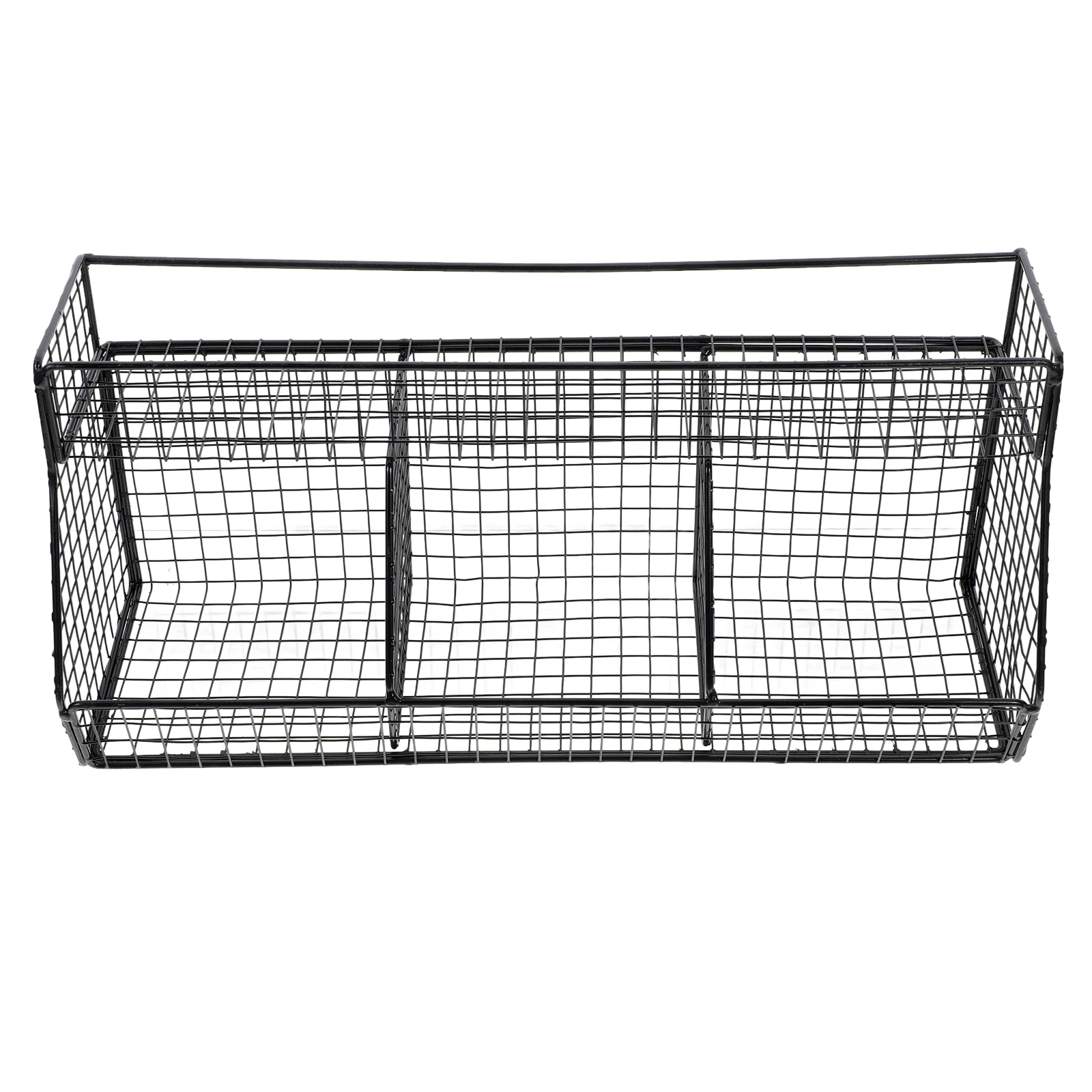 

Wall-Mounted Kitchen Storage Basket Metal Wire Vegetable Fruit Onion Garlic Basket Space-Saving Holder for Kitchen Essentials