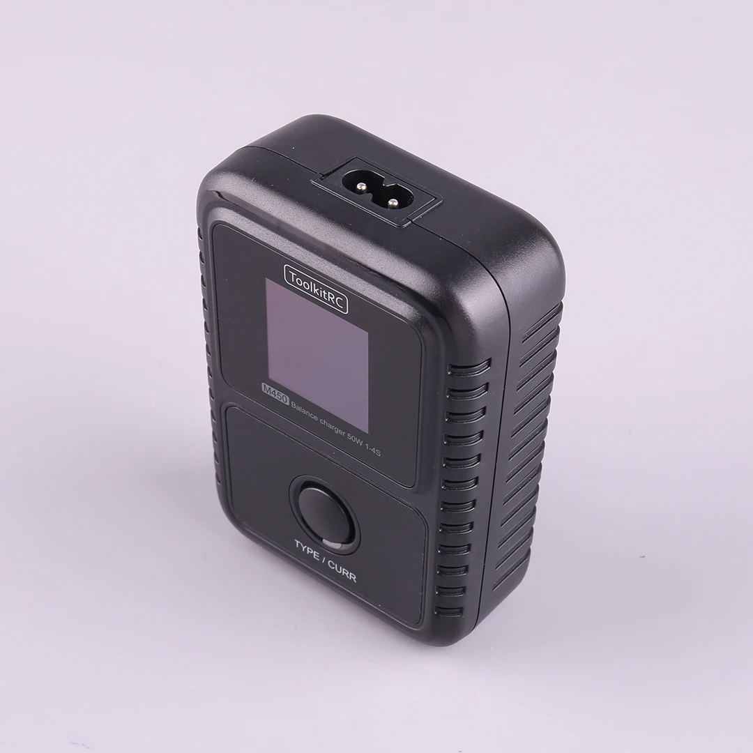 ToolkitRC – modèle d'avion M450, batterie au Lithium, chargeur équilibré, écran couleur 4s avec alimentation intégrée, avion multi-axes 50W