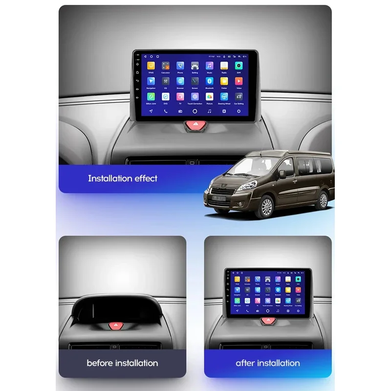 أندرويد 15 لبيجو اكسبرت 2 G9 2007 - 2017 راديو السيارة ستيريو نظام تحديد المواقع والملاحة مشغل فيديو الوسائط المتعددة شاشة QLED رقم 2din DVD