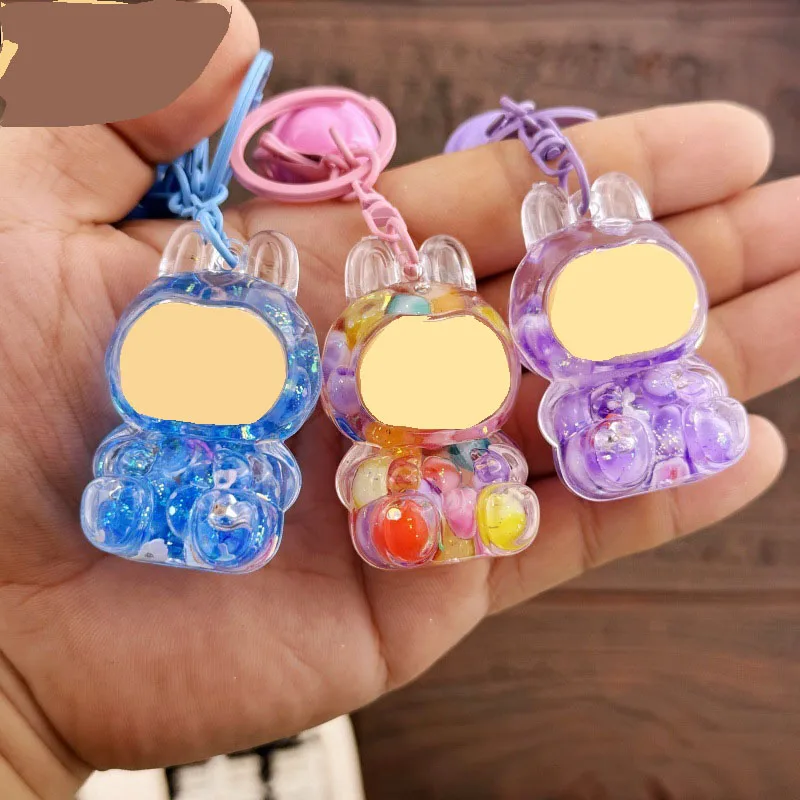 1PCSNew سلسلة المفاتيح الصغيرة الكرتون الإبداعية ثلاثية الأبعاد دمية الطلاب المدرسية قلادة سيارة مفتاح سلسلة النساء الرجال يعرض 2025