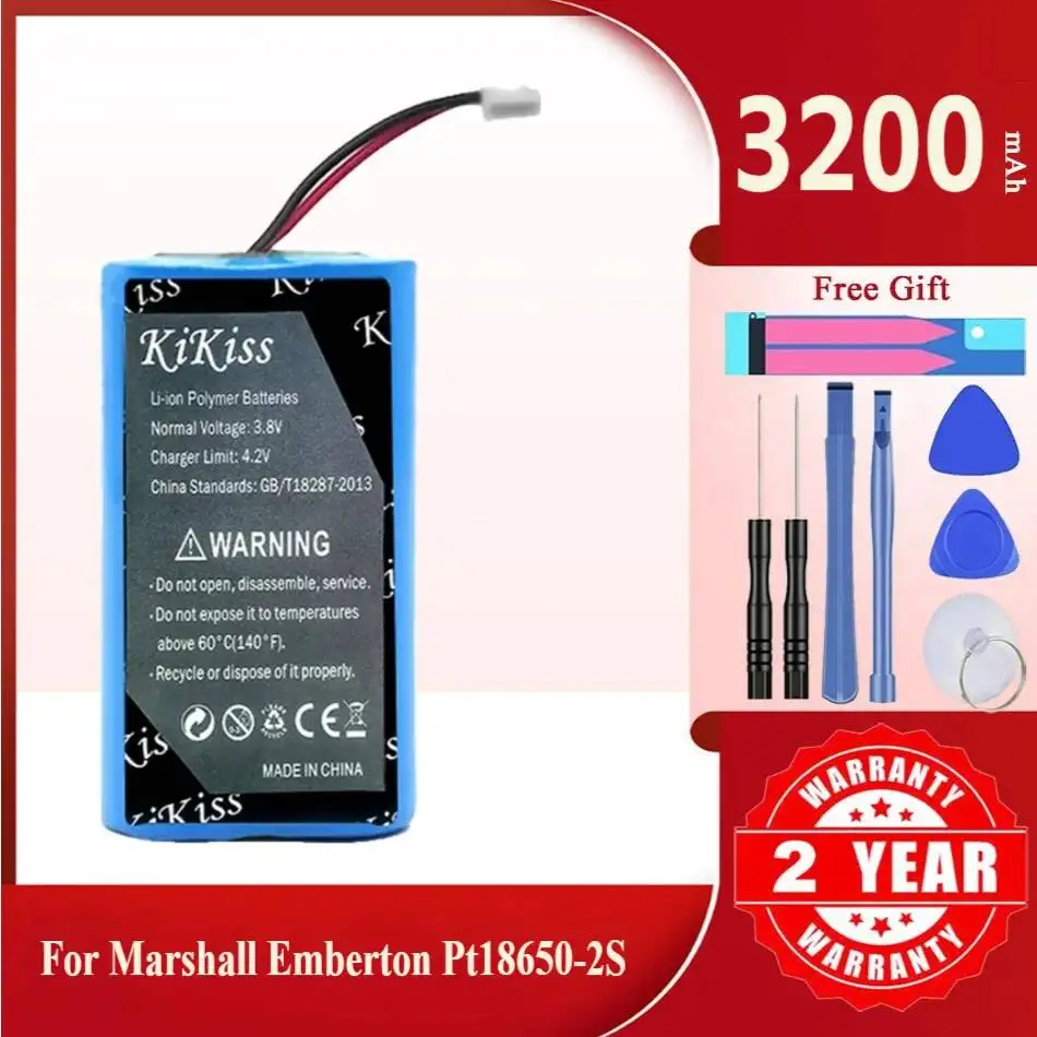 

Battery For Marshall Emberton C406A3 C406A2 PT18650-2S Speaker Best Replacement