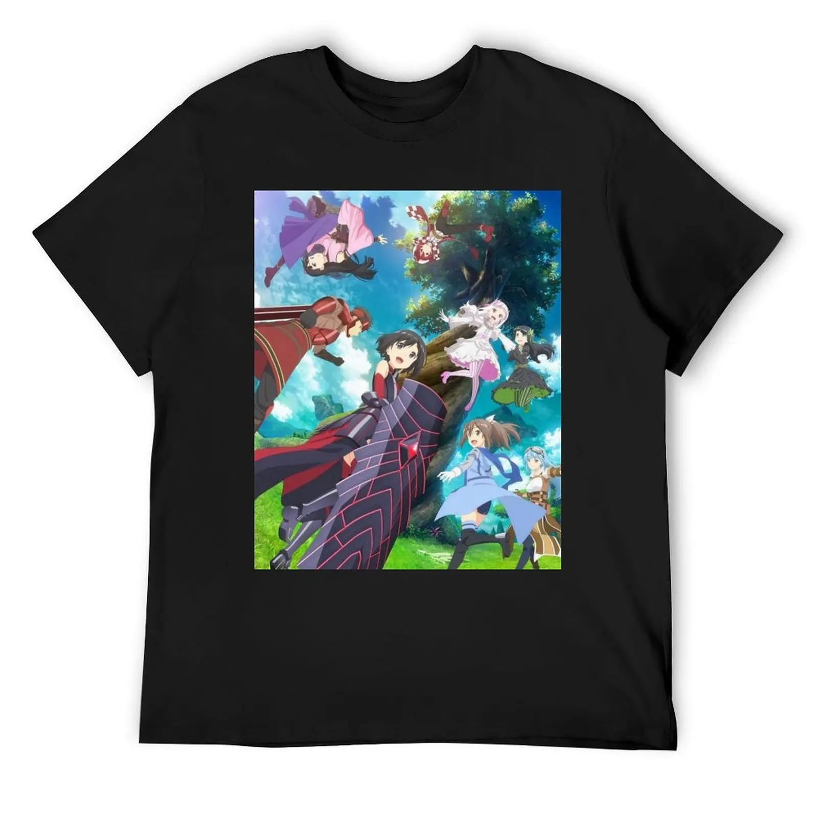 

BOFURI: I Don't Want to Get Hurt, so I'll Max Out My Defense 3 T-Shirt Funny t-shirts boys whites mens graphic t-shirts