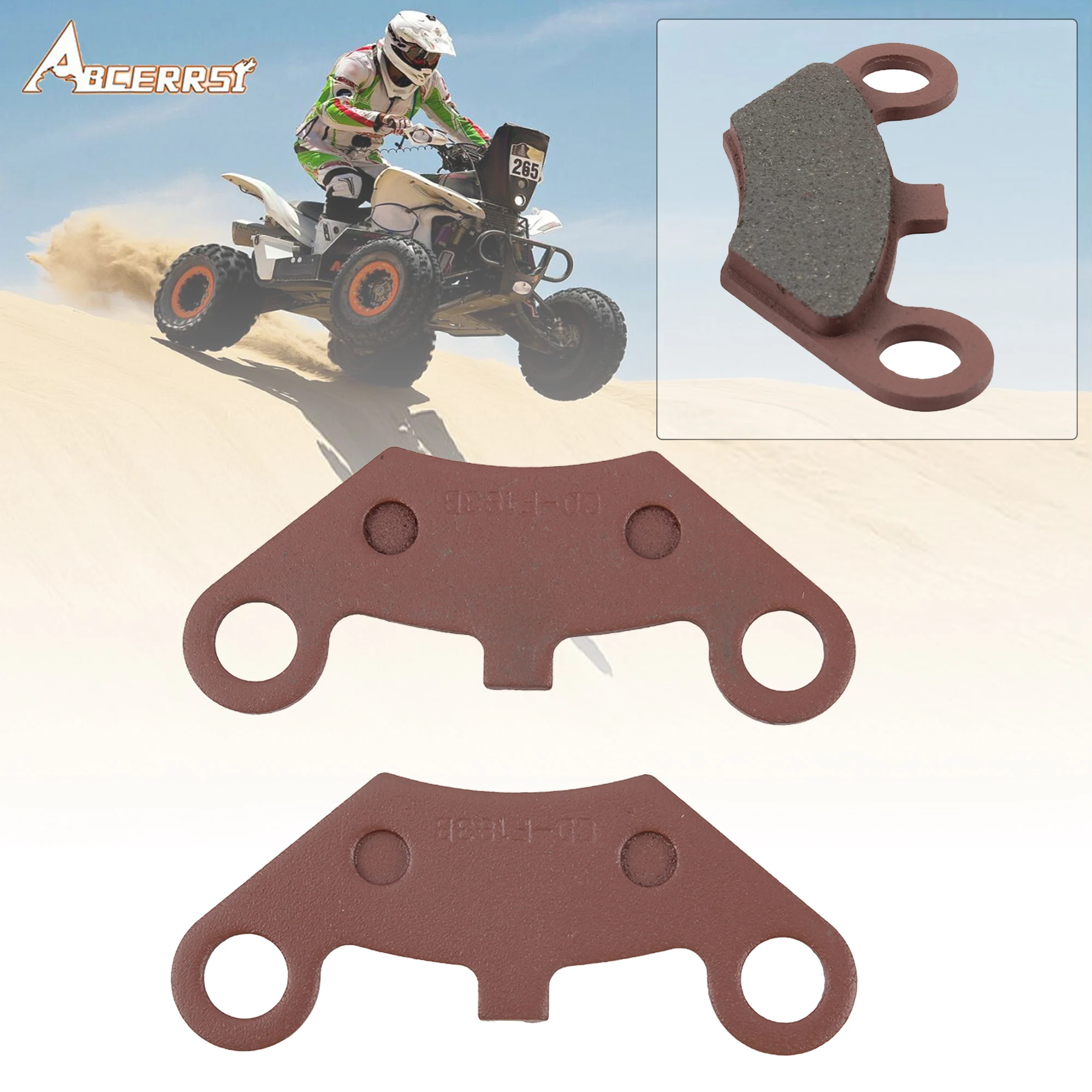 

Motorcycle Dirt Pit Bike Front Brake Pad Metallic Non Asbestos For CFMoto 500CC CF600 600CC X5 X6 X8 U5 ATV 9010-0808AO CF500