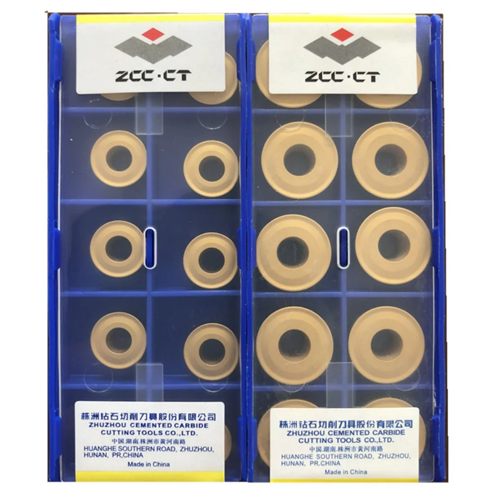 ZCC.CT 10P RCMX1003MO / 1204MO /1606MO   YBC251 Indexable Turning Tool Insert CNC Carbide Insert For steel