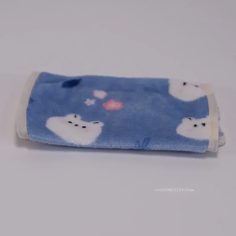 Warm Hamster Guinea Pig Blanket Small Pet Item Soft Bed Sleep Mat Flannel Fleece Pad for Rabbit Hedgehogs Small Pet Accessories